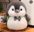 Pinguim com mochilinha