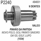 PINHAO PARTIDA para NOVO POLO/ GOLF/ FOX 1.6
