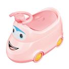 Piniquinho Penico Infantil Troninho Carro Rosa
