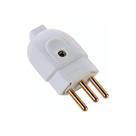 Pino Ac Macho 2p+t 10a Tripolar Branco Tramontina Pino Ac Macho 2p+t 10a Tripolar Branco Tramontina