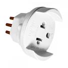 Pino Adaptador Ilumi Universal 2 Polos+Terra 10A. Branco - 1211Pct - Kit C/10 Pecas Pino Adaptador Ilumi Universal 2 Polos+Terra 10A. Branco - 1211Pct - Kit C/10 Pecas