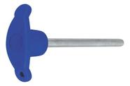 Pino De Carga Azul T Com Imã 130mm X 5/16'' Fitness Azul