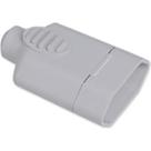 Pino Femea 2 Polos Ilumi 10A Cinza 1429Pct - Kit C/10 Pino Femea 2 Polos Ilumi 10A Cinza 1429Pct - Kit C/10