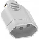 Pino Femea 2 Polos+Terra Ilumi 20A Branco 1442Pct - Kit C/10