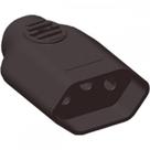 Pino Femea 2 Polos+Terra Ilumi 20A Preto 1423Pct - Kit C/10