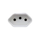 Pino Fêmea 2P+T 10A Mectronic Branco 39174