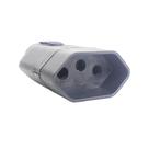 Pino Femea Preto 2p+t 20a 250v 1423 - Ilumi