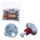 Pino liso com arruela conica 100pcs - bestfer