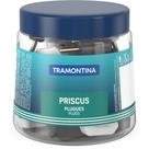 Pino Macho Angular 2P 10A Termoplástico Preto e Branco Tramontina