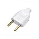 Pino Macho Flp 2 Polos 10A. Oco Branco ./ Kit Com 10 Peças Pino Macho Flp 2 Polos 10A. Oco Branco ./ Kit Com 10 Peças