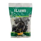 Pino Macho Gigante Angular Ilumi 2P 10A/250V Preto - Embalagem com 10 Unidades