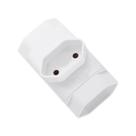 Pino Multiplicador 3 Saidas Ilumi 2p 10a 250v Branco 20x1 Sm Pino Multiplicador 3 Saidas Ilumi 2p 10a 250v Branco 20x1 Sm
