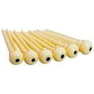 Pino para Violões Cor Bege creme Kit Com 6 Peças