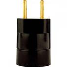Pino Porta Lampada Foxlux Preto 43.06T - Kit C/20 Unidades Pino Porta Lampada Foxlux Preto 43.06T - Kit C/20 Unidades