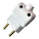 Pino Prensa Cabo Ilumi 2 Polos 10A. Branco 14240 - Kit C/10 Pecas