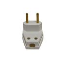 Pino Torto Plug Forte Mec-tronic 2p Nbr 14136 10a-250v Bivolt