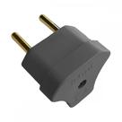Pino Triangulo Ilumi 2 Polos 10A. Preto - 1428Pct ./ Kit Com 10 Peças Pino Triangulo Ilumi 2 Polos 10A. Preto - 1428Pct ./ Kit Com 10 Peças