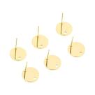 Pinos De Brinco Geométricos Dourados 20pcs Conector De Aço Inoxidável 316 Para Fazer Joias DIY Pinos De Brinco Geométricos Dourados 20pcs Conector De Aço Inoxidável 316 Para Fazer Joias DIY