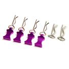 Pinos de clipes corporais para carro de esteira modelo SCX10 RC 1/10 axial Pinos de clipes corporais para carro de esteira modelo SCX10 RC 1/10 axial