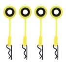 Pinos RC Body Clips ZLXHDL para carro modelo 1/10 (amarelo) Pinos RC Body Clips ZLXHDL para carro modelo 1/10 (amarelo)