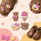 Pins Bottons Dos Desenhos Animados Hello Kitty Bluey Morango Pins Bottons Dos Desenhos Animados Hello Kitty Bluey Morango