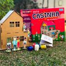 Pinta Casinha De Madeira - Batebumbo