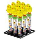 Pintinho Pula Pula Amarelo com Balinhas Display 9 Unidades