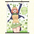 Pintura de arte de parede ilustrada Yotsuba Nakano A quintessência