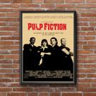 Pintura de arte de parede Pulp Fiction Picture 40x60cm Poster em tela