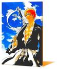 Pintura de parede em tela Bleachs Kurosakis Ichigos Anime Pintura de parede em tela Bleachs Kurosakis Ichigos Anime