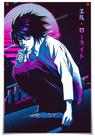 Pintura de parede em tela Deaths Notes Dazais Osamus Anime