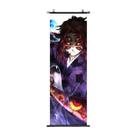 Pintura de parede em tela Demon Slayers Kokushibos Anime
