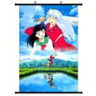 Pintura de parede em tela Inuyasha Higurashi Kagome Anime