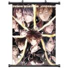 Pintura de parede em tela Kingdom Hearts Sora Riku Anime