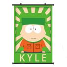 Pintura de parede em tela South Park Kyle Broflovski Anime
