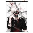 Pintura de parede em tela Tokyo Ghoul Kaneki Ken Anime