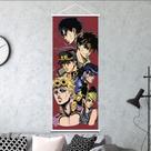Pintura de parede JoJo Bizarre Adventure Anime Jotaro Kujo