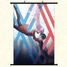 Pintura de parede Scroll Darling in the Franxx Zero Two & Hiro Pintura de parede Scroll Darling in the Franxx Zero Two & Hiro