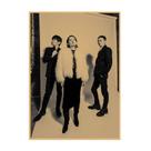 Pintura de pôster Re-tros Rock Band 29,7x42cm Papel Kraft retrô Pintura de pôster Re-tros Rock Band 29,7x42cm Papel Kraft retrô