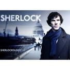Pintura em cartaz Sherlock Holmes Vintage 30x42cm