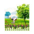 Pintura Em Diamante Snoopy Fofa Com Strass, Kit De Mosaico Ponto Cruz, Presente Infantil