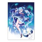 Pintura em pôster Hatsune Miku Anime 40x60cm Arte de parede