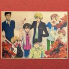 Pintura em pôster Ouran High School Host Club Anime 42x30cm
