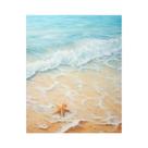 Pintura Em Tela Rosa Retrô De Surf, Praia, Onda E Palmeira, Arte De Parede Costeira Para Sala De Pintura Em Tela Rosa Retrô De Surf, Praia, Onda E Palmeira, Arte De Parede Costeira Para Sala De
