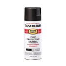 Pintura en Aerosol Rust-Oleum 340 g Negro Mate Detiene el Óxido