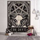 Pintura estética de sala de parede Tapestry Devil 150x130cm Pintura estética de sala de parede Tapestry Devil 150x130cm