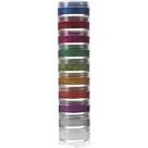 Pintura Facial Glitter Cremoso com 10 Cores 4G Cada
