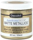 Pintura para manualidades DecoArt ADMMT08-36 Mate 236 ml Champaña Pintura para manualidades DecoArt ADMMT08-36 Mate 236 ml Champaña