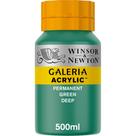 Pintura Winsor & Newton Galeria Acrílica 500ml Verde Permanente Pintura Winsor & Newton Galeria Acrílica 500ml Verde Permanente