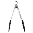 Pinzas de silicona CUISIPRO 24 cm, acero inoxidable negro